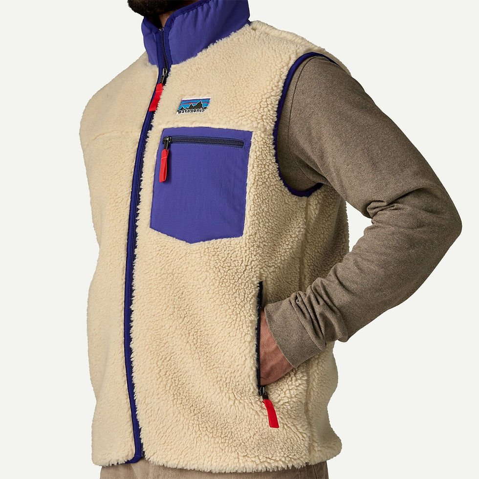 Thumbnail: Patagonia Men's Classic Retro-X® Fleece Vest - Dark Natural