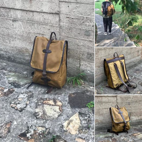 tin cloth backpack