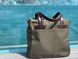 【FILSON ZIPPERED TOTE・HAND BUILT IN THE USA】