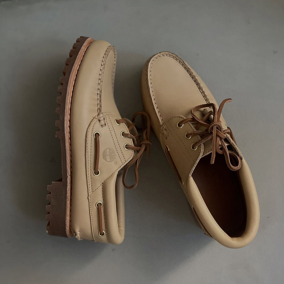 Thumbnail: Timberland 3-eye Lug Boat Shoes - Beige