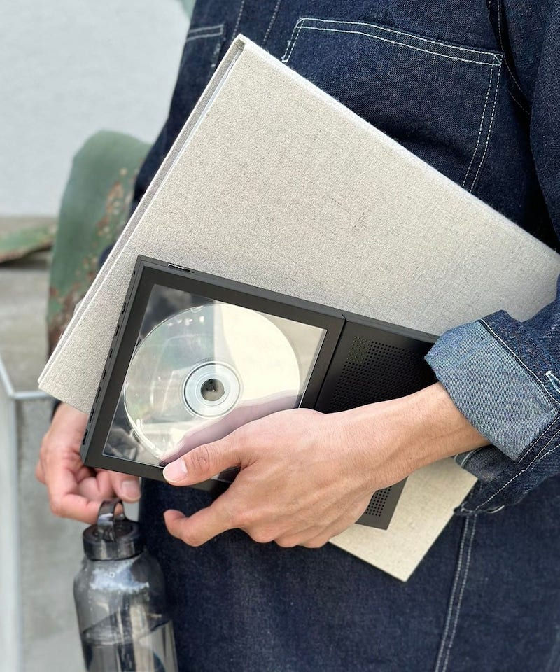 Thumbnail: km5 Instant Disk Audio-CP2 "White" CD Player