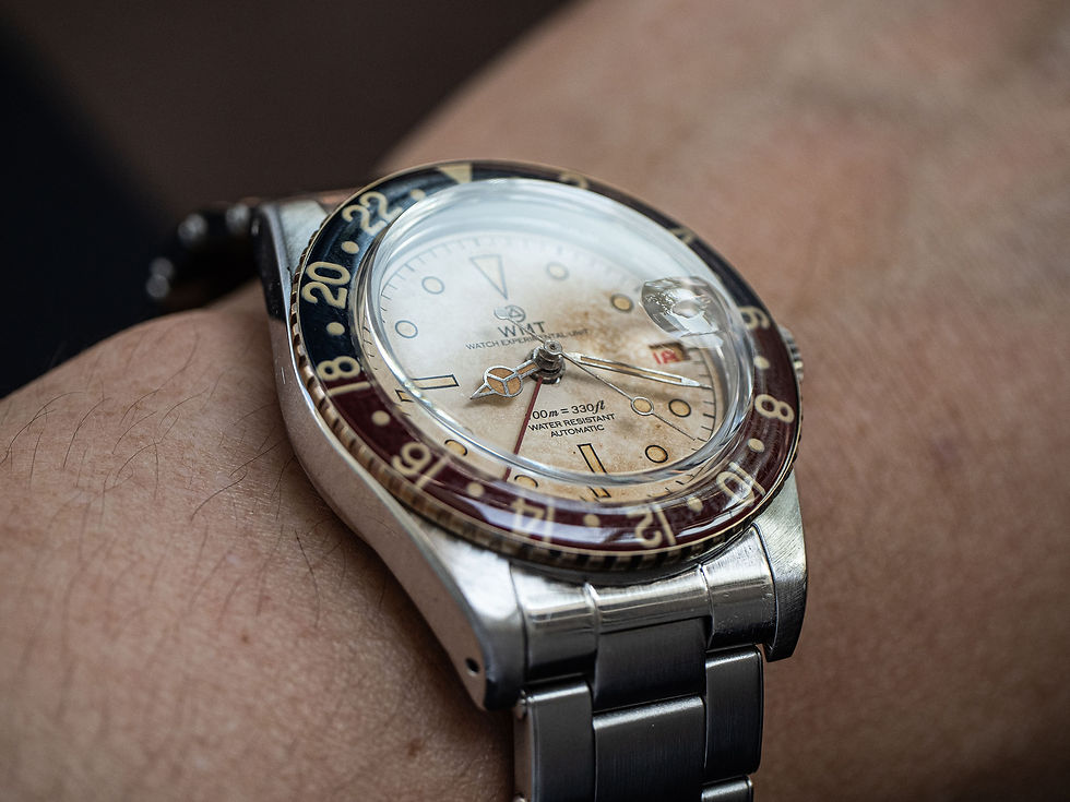 Thumbnail: WMT Panton MKII – White Dial / Heavy Aged