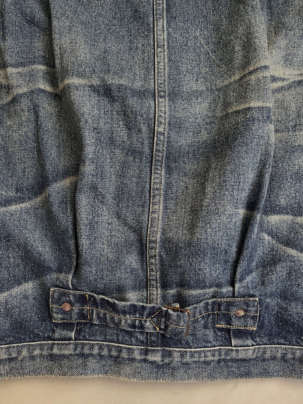 Thumbnail: NEW MANUAL#012 LV 36'S T-Back Medium Wash Denim Jacket