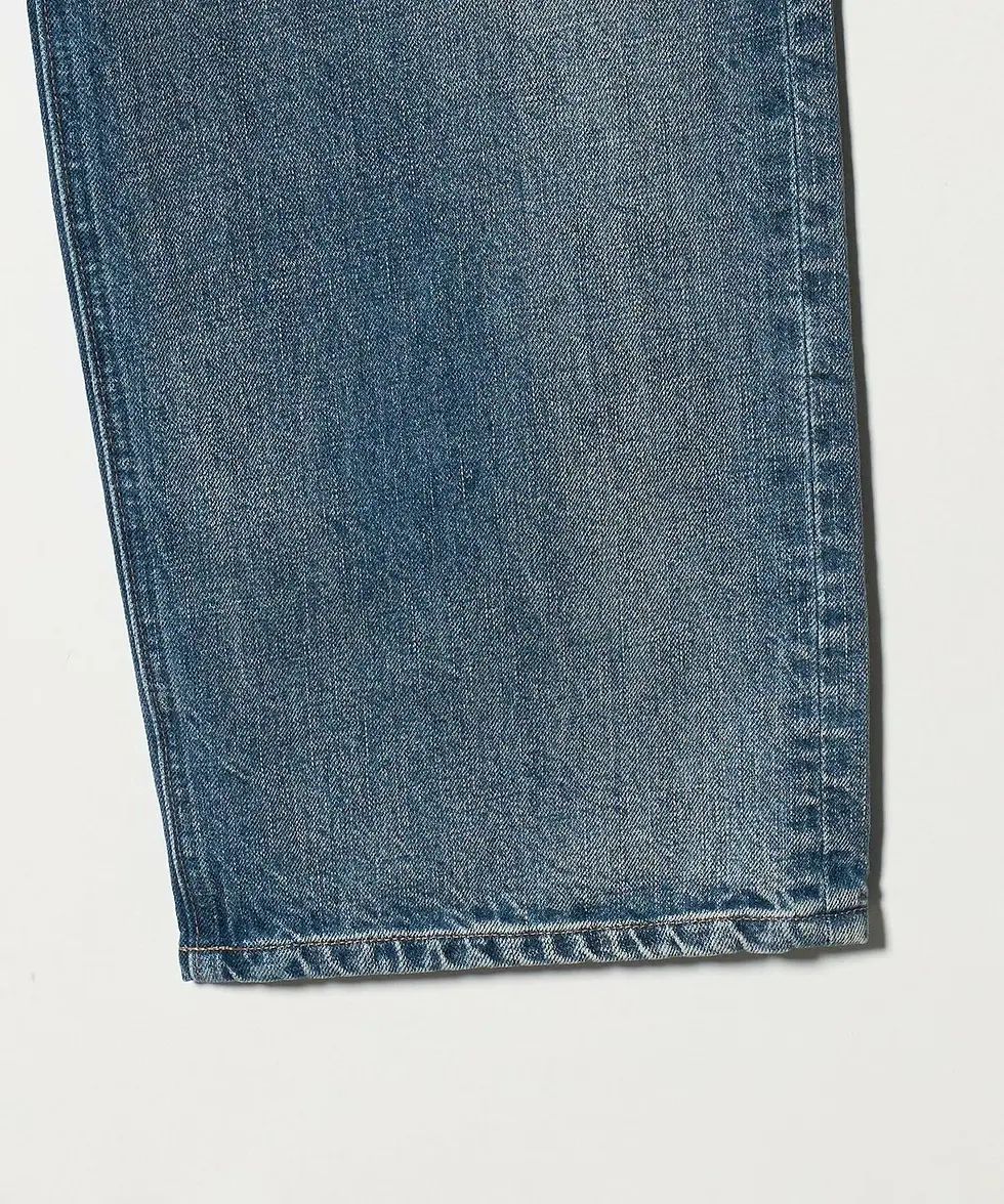 Thumbnail: MONKEY TIME HAND SHAVING DENIM - BLUE