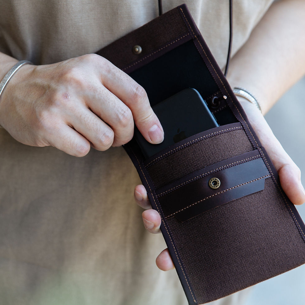 Thumbnail: Anchor Bridge Travel Mini Wallet