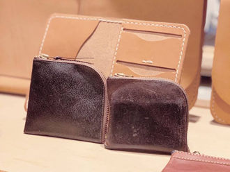 【NEW ARRIVAL・ANCHOR BRIDGE HORWEEN LEATHER ZIP WALLET】