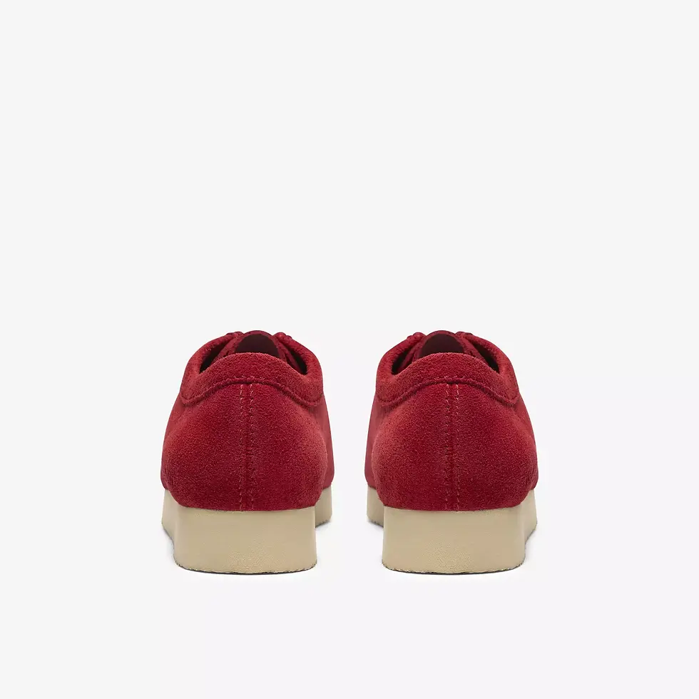 Thumbnail: CLARKS ORIGINALS WALLABEE LITE RED SUEDE