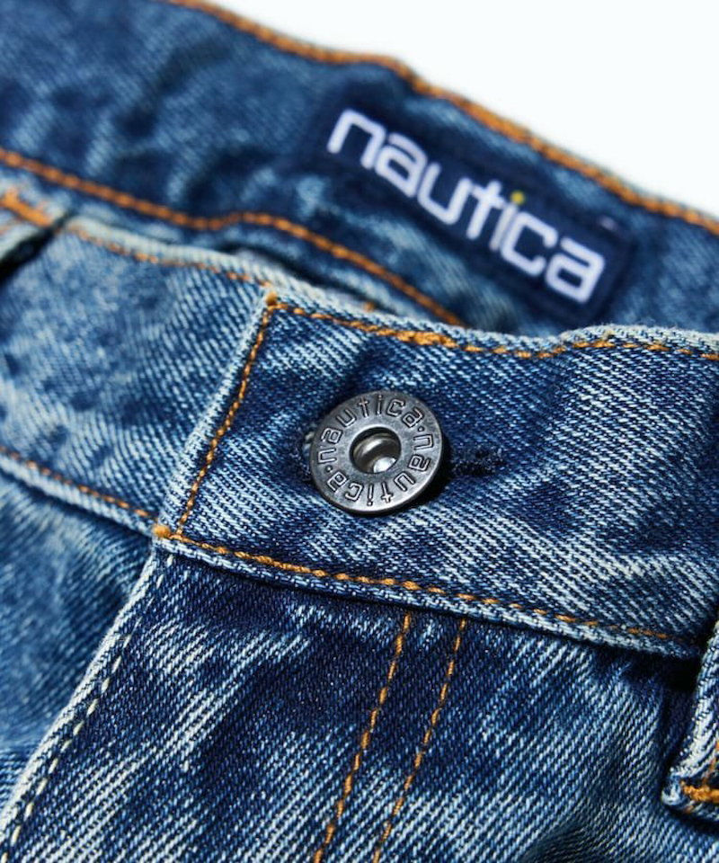 Thumbnail: NAUTICA  VINTAGE-WASHED BAGGY DEMIN PANTS - NAVY