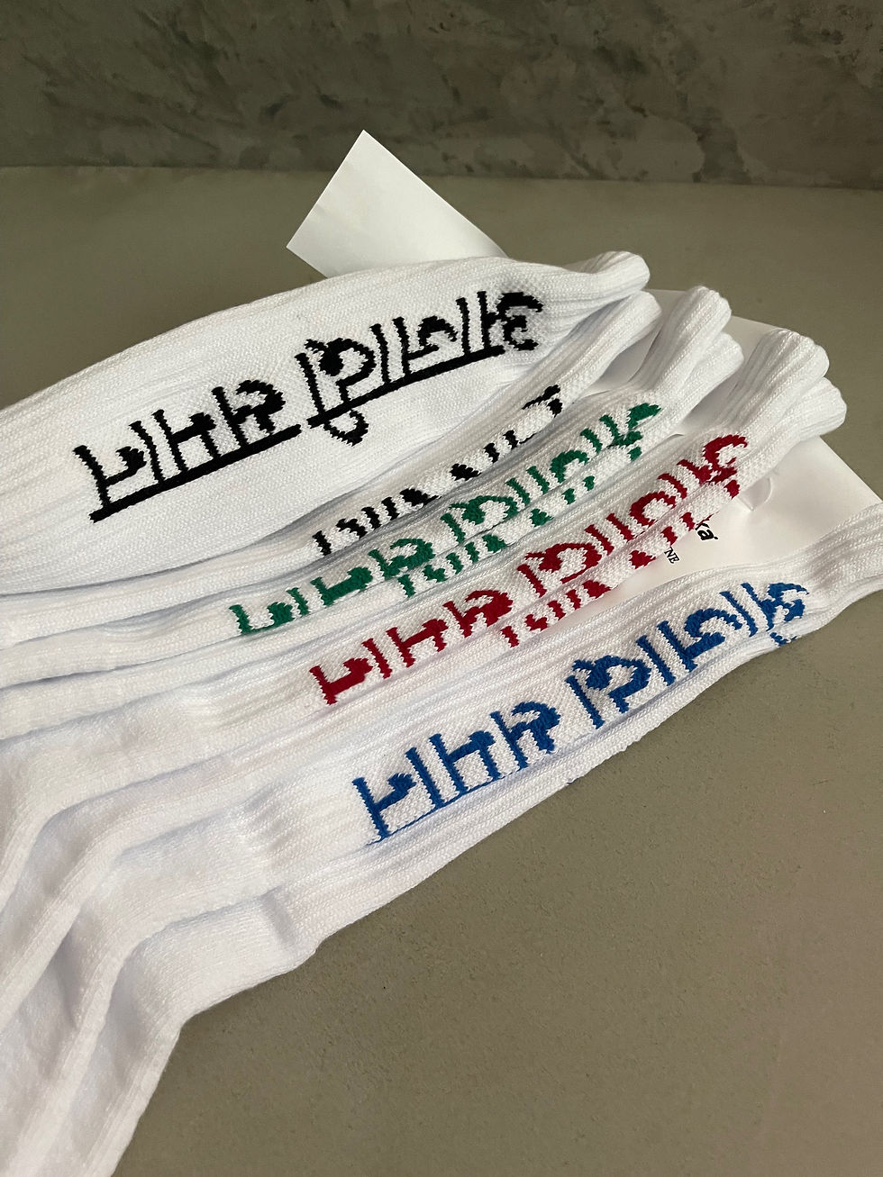 Thumbnail: BNB × decka Love Peace Liberty Equality Socks
