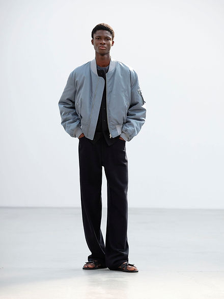ジャケット・アウター AURALEE HIGH DENSITY SILK TWILL BLOUSON AURALEE HIGH DENSITY SILK TWILL FLIGHT BLOUSON | Modern Times Store
