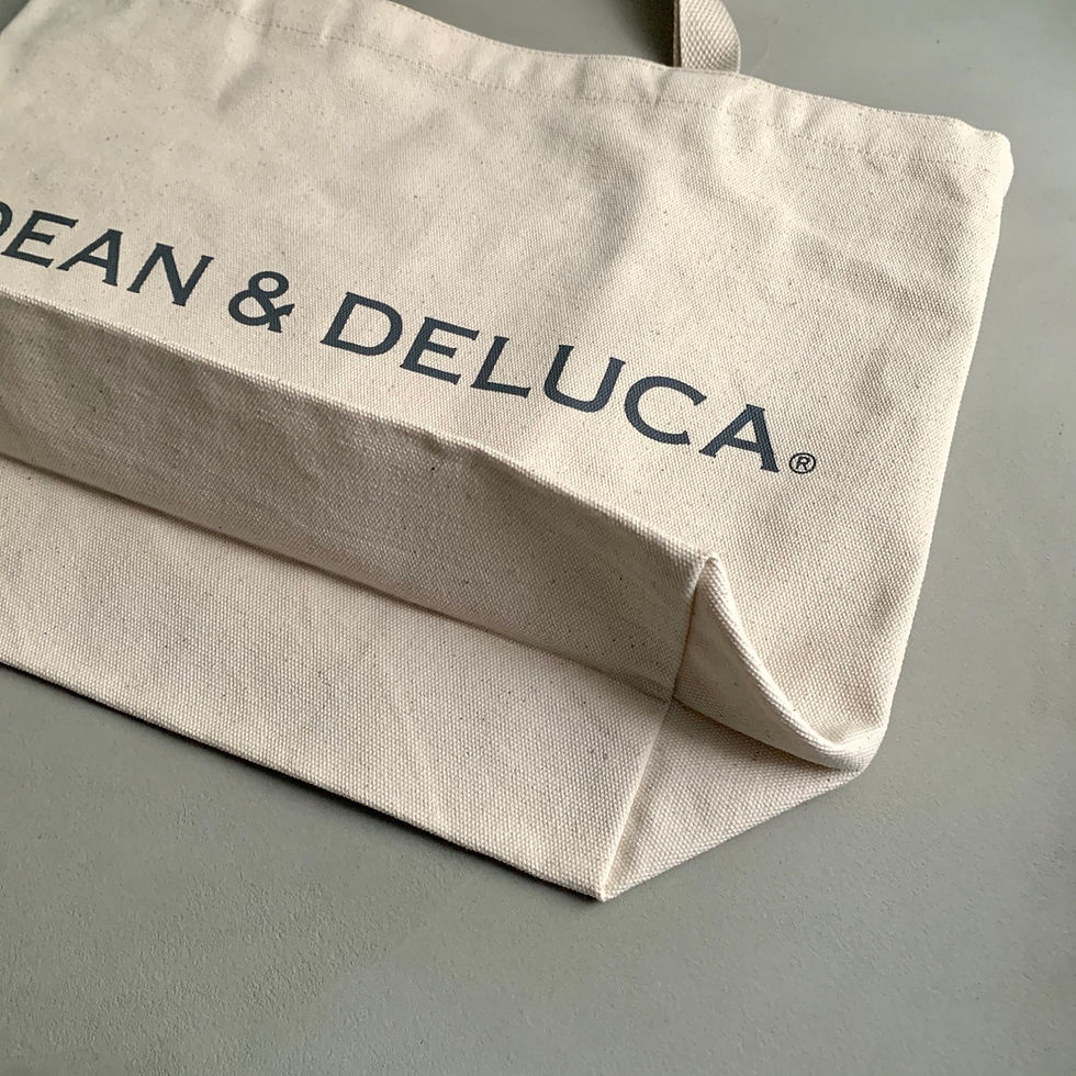 Thumbnail: Dean and Deluca Canvas Tote Bag - Natural