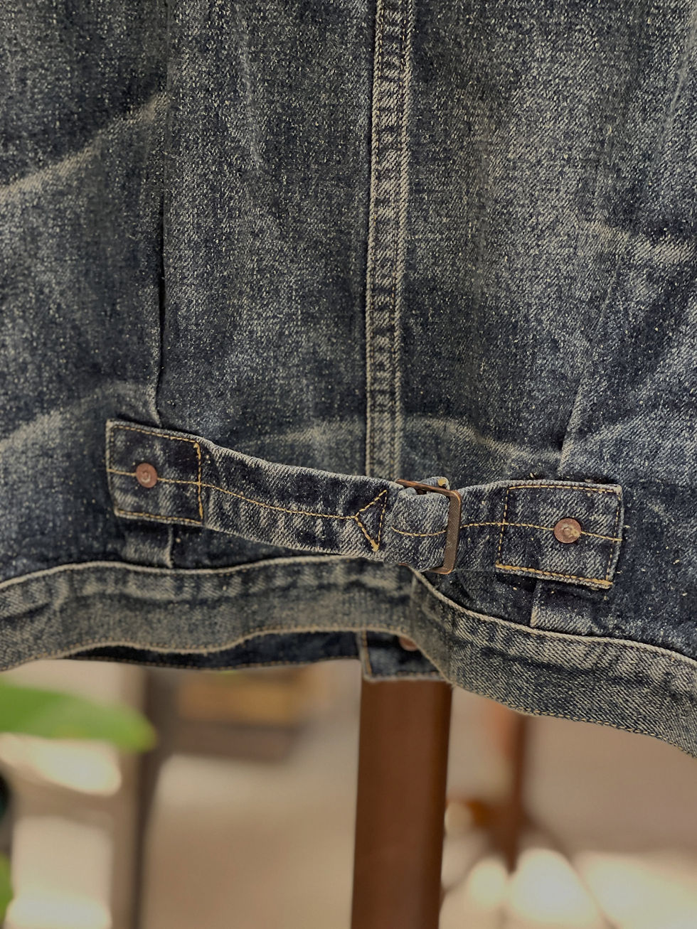 Thumbnail: NEW MANUAL#012 LV 36'S T-Back Medium Wash Denim Jacket
