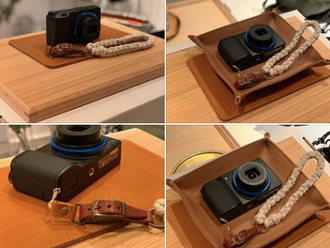 【ROBERU LINEN CAMERA HAND STRAP・HANDMADE IN JAPAN】