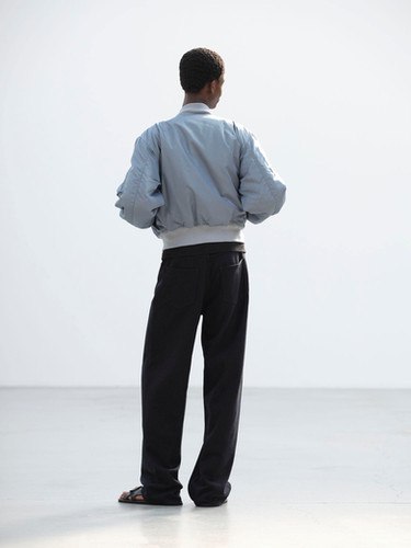 ま*う様 AURALEE HIGH DENSITY SILK FLIGHT BL AURALEE HIGH DENSITY SILK TWILL FLIGHT BLOUSON | Modern Times Store