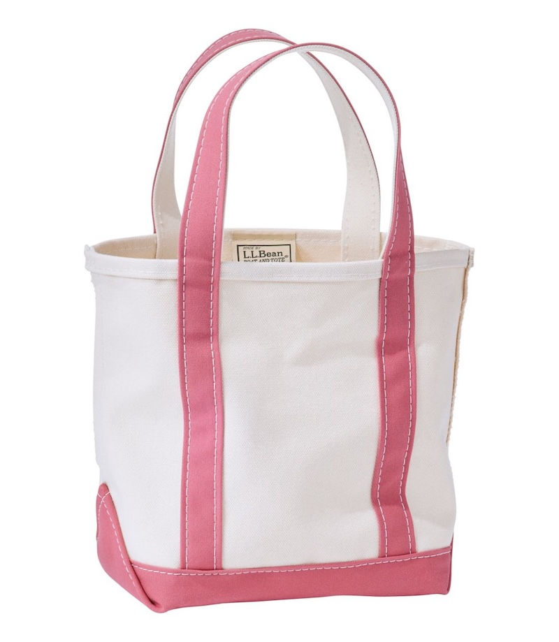 L.L. Bean Boat and Tote Small | Open Top | VINTAGE ROSE