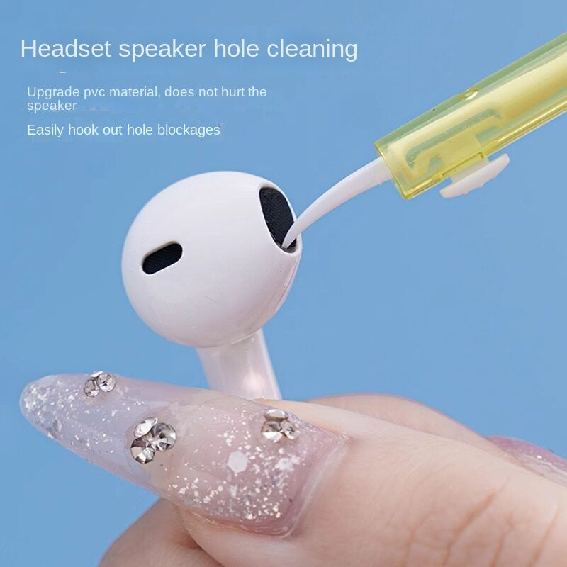 Thumbnail: Mobile Phone Speaker Charging Port Cleaning Set Dust Plug for iPhone 16 15 14 Ea
