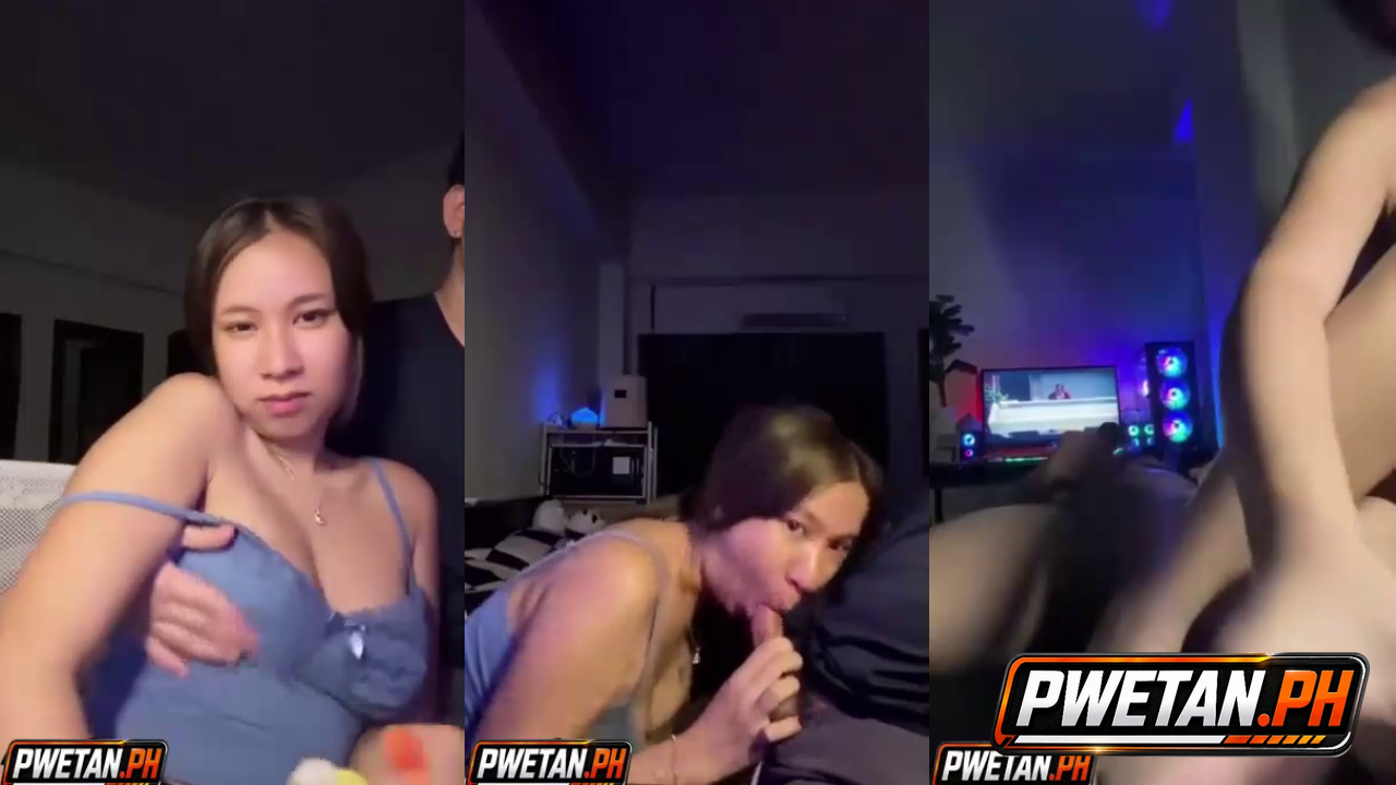 Sa dilim pinagtutulakan ang malanding Pinay hanggang nanginginig