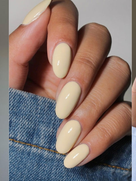 The Rise of Butter Yellow Nail Color Trend Tips Art Ideas and Top Polish Picks