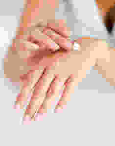 applying, body lotion, care