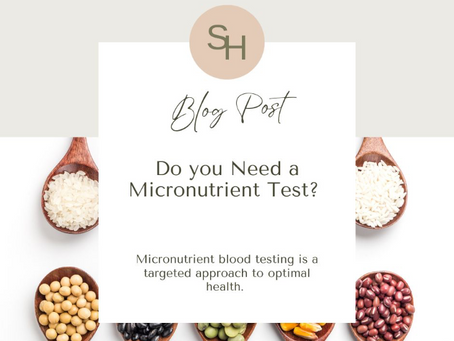 Do You Need a Micronutrient Blood Test?