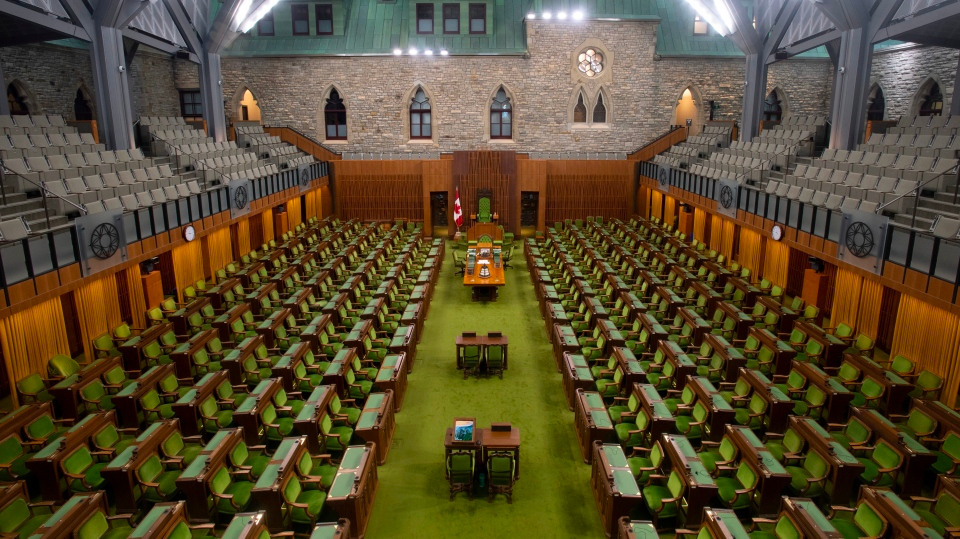 Mimi Lee's comment on the electoral system - The House of Commons chamber. By THE CANADIAN PRESS/Adrian Wyld