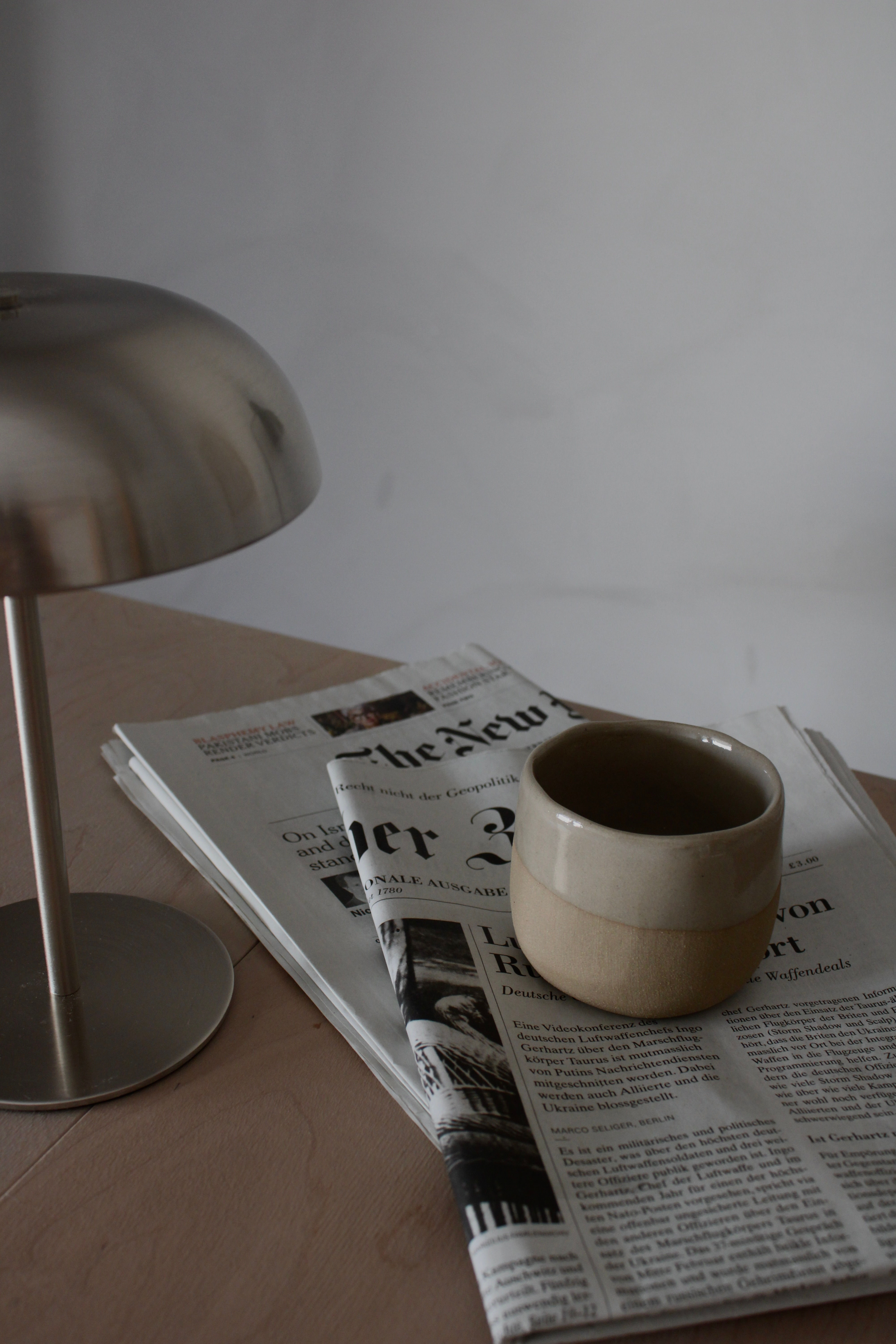 sandstone mug