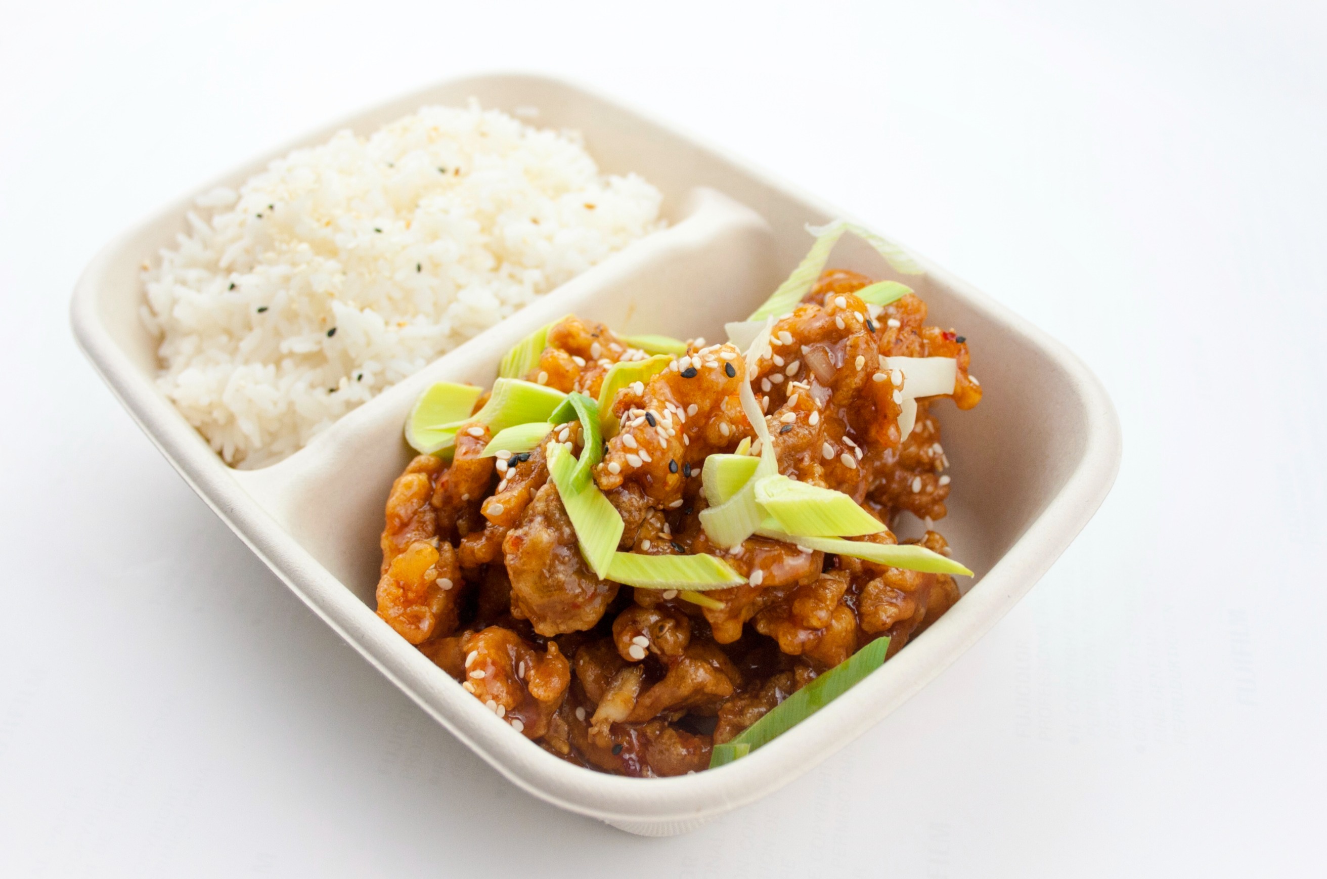 Lunchbox med sesamkyckling
