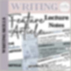 Feature Article Lecture Notes