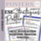 ESL strategies posters