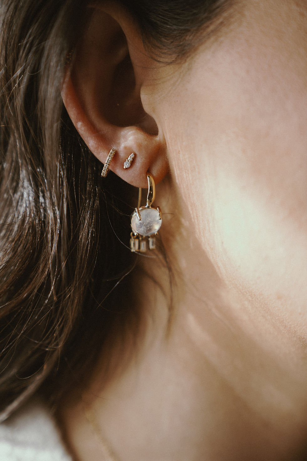 Thumbnail: Moonlight Drop Earrings