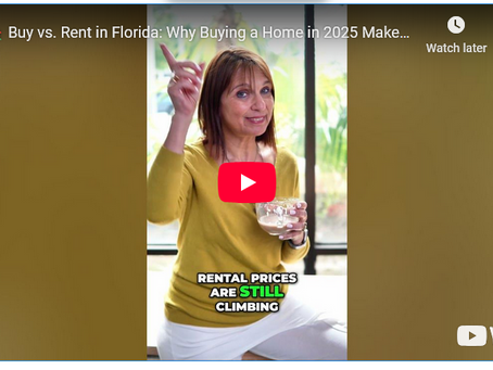 🏡 Buy vs. Rent in Florida: Why Now Is the Time to Become a Homeowner