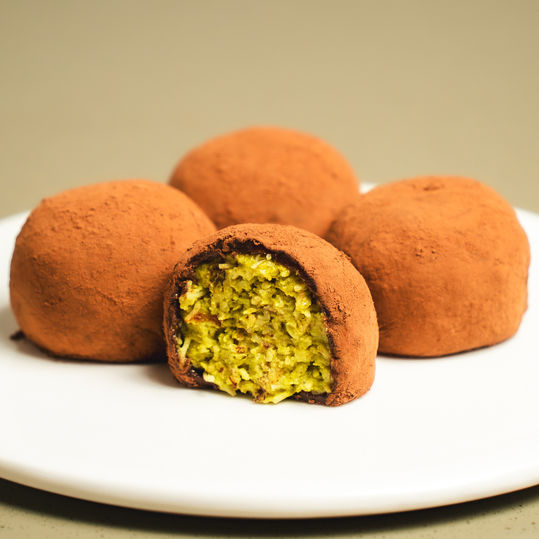 【全素食譜】杜拜巧克力Q餅 Vegan Dubai Chocolate Mochi