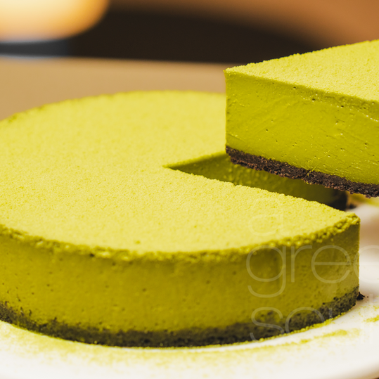 【全素食譜】超濃！抹茶起司蛋糕 Super-Rich Matcha Cheesecake
