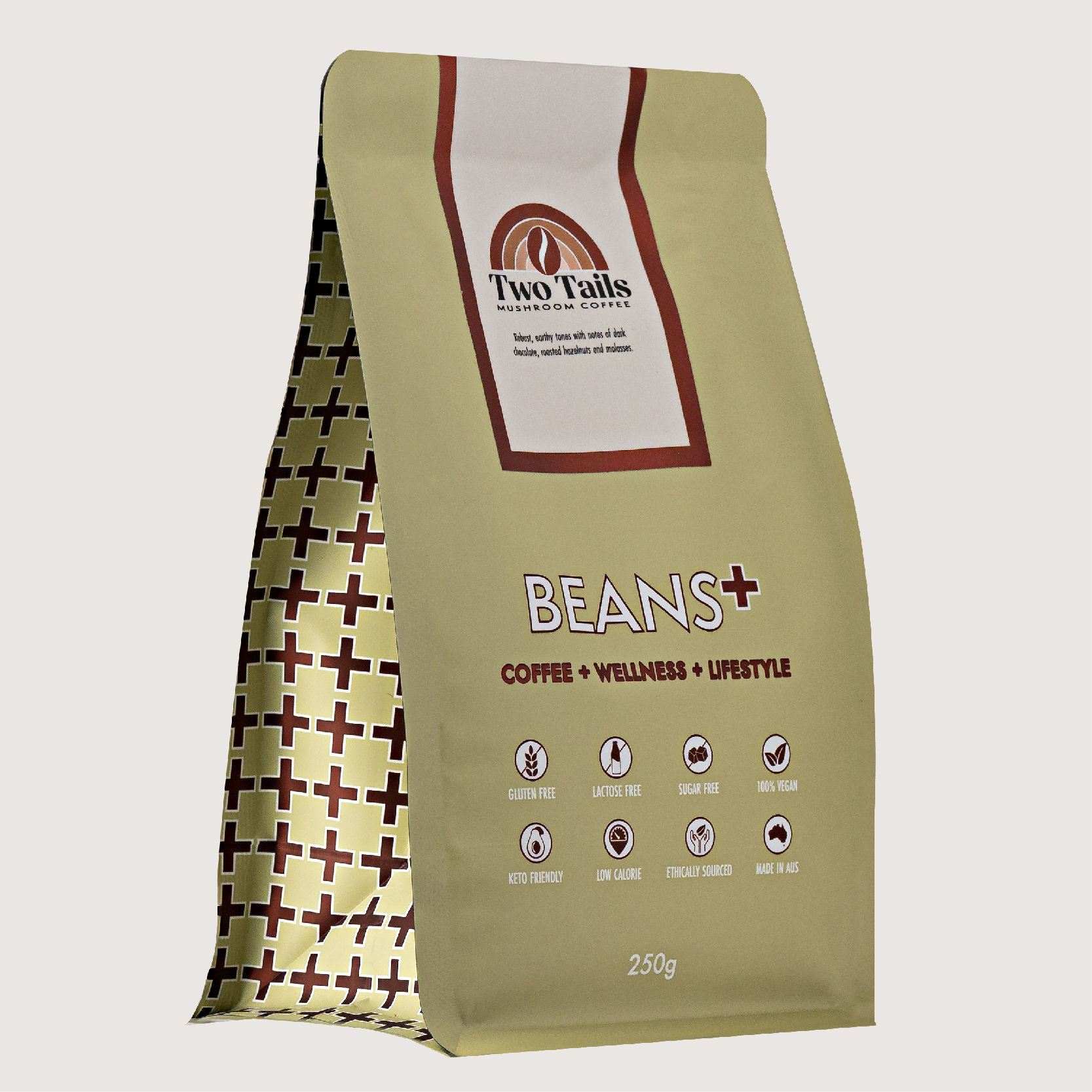 BEANS+ Two Tails Mushroom Coffee | 250 grams