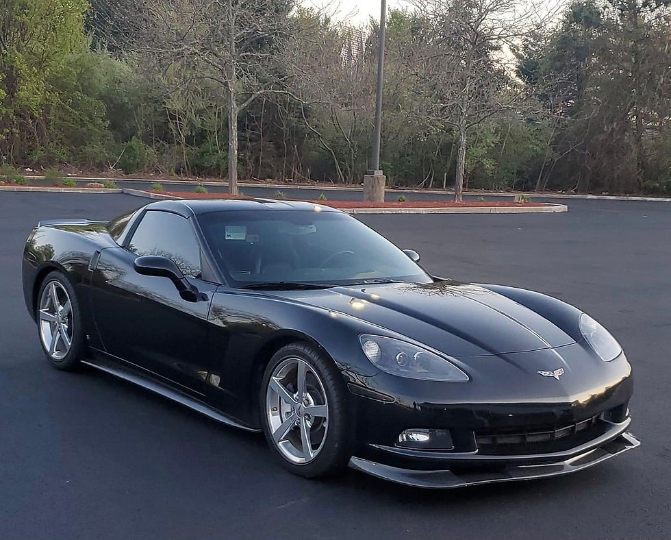 Thumbnail: C6  BASE FRONT ZR1 SPLITTER - hydro carbon finish