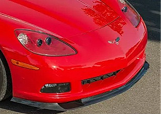 Thumbnail: C6EX3 BASE FRONT SPLITTER - gloss black
