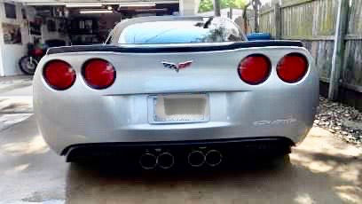 Thumbnail: C6ZR1fb REAR SPOILER - black mill finish