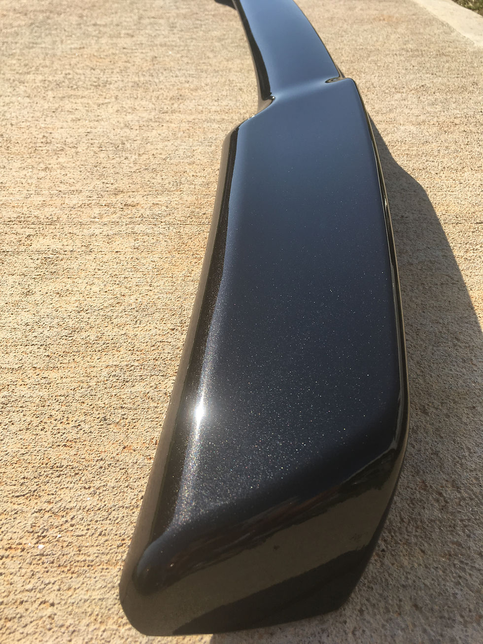 Thumbnail: C6ZR1vw REAR SPOILER - oem type vinyl wrapped