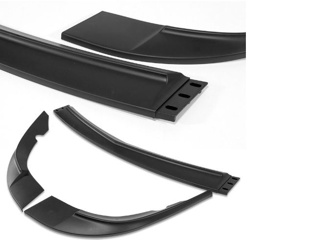 Thumbnail: C6EX3 BASE FRONT SPLITTER - gloss black