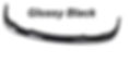 Thumbnail: C6EX3 WIDE C6FRONT SPLITTER - gloss black