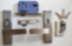 Real Image of mortise door lock set with lockbody cylinder and parts