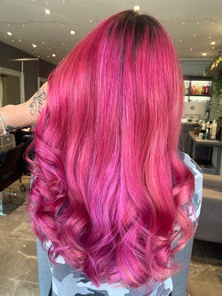 Pink Hair By Marta