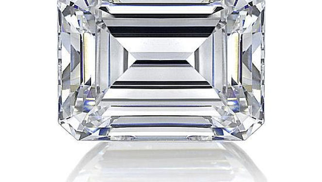 Emerald cut diamond 1,71 ct