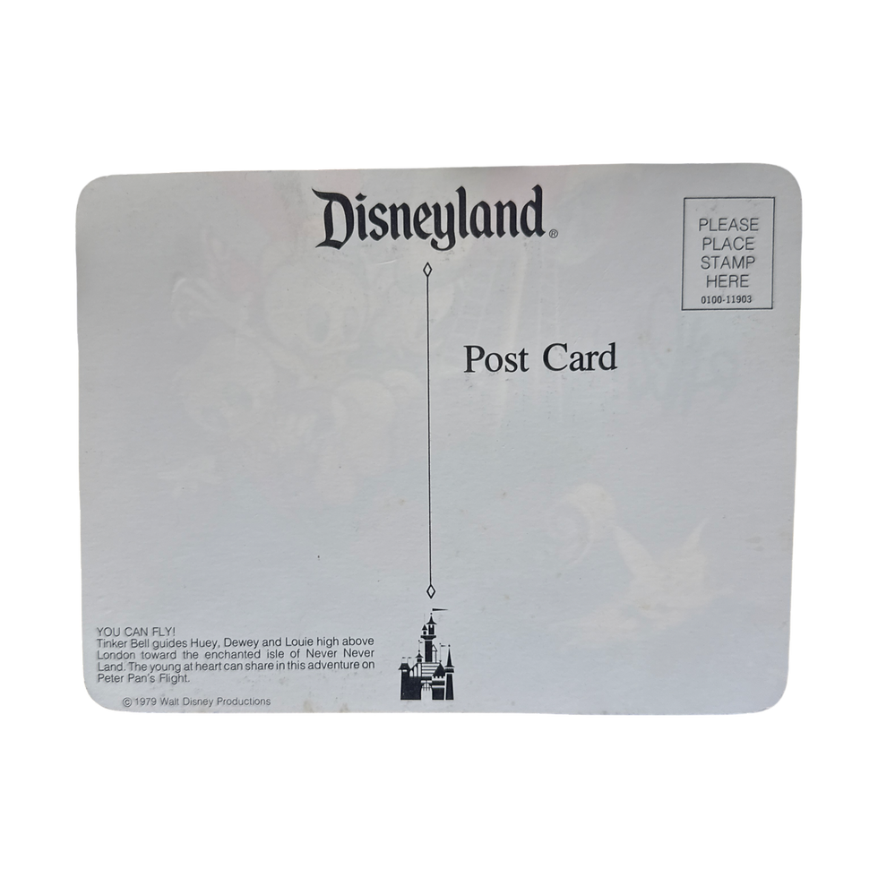 Thumbnail: Disneyland Animation Postcard; You Can Fly