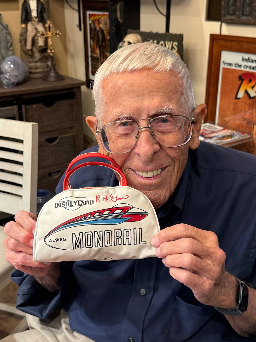 Thumbnail: Rare Disneyland ALWEG Monorail Children's Flight Bag