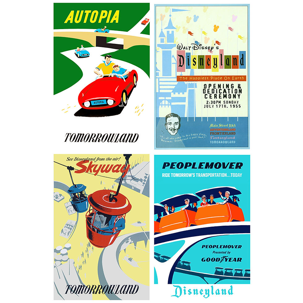 Thumbnail: Autographed Classic Attraction Posters