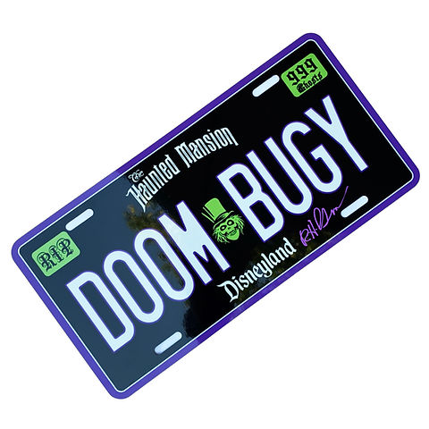 Doom Buggy License Plate | Fandom Productions