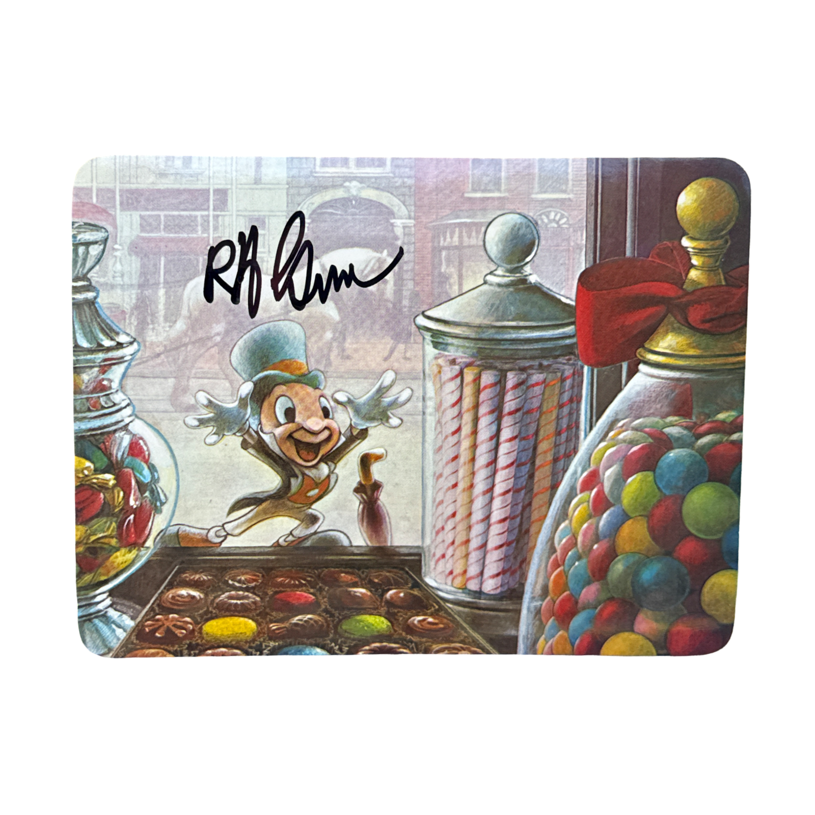 Disneyland Animation Postcard; Extraordinary Confectionery