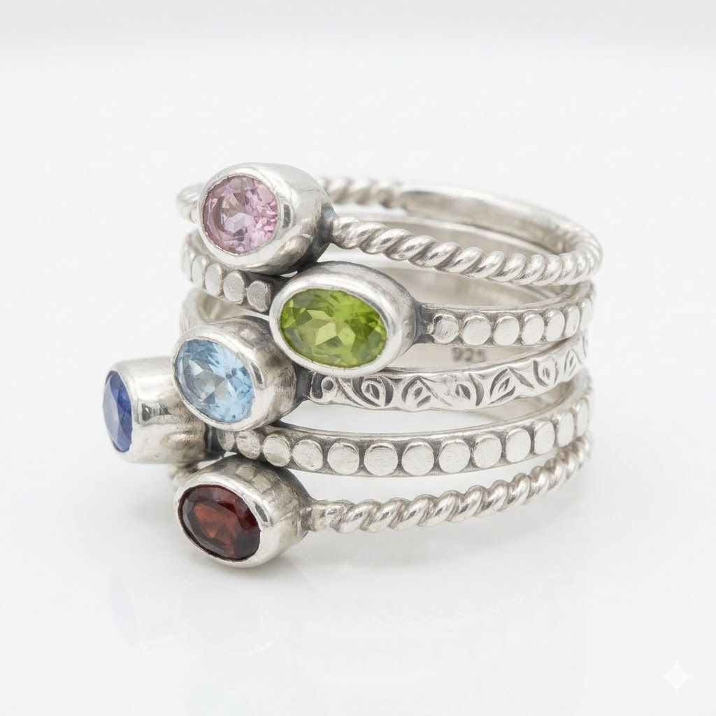 Multi-Gemstone ring