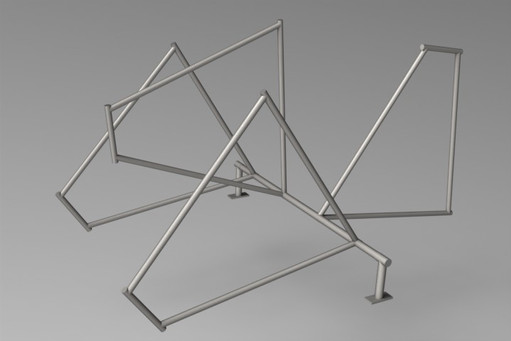 RECYCLED BIKE RACK